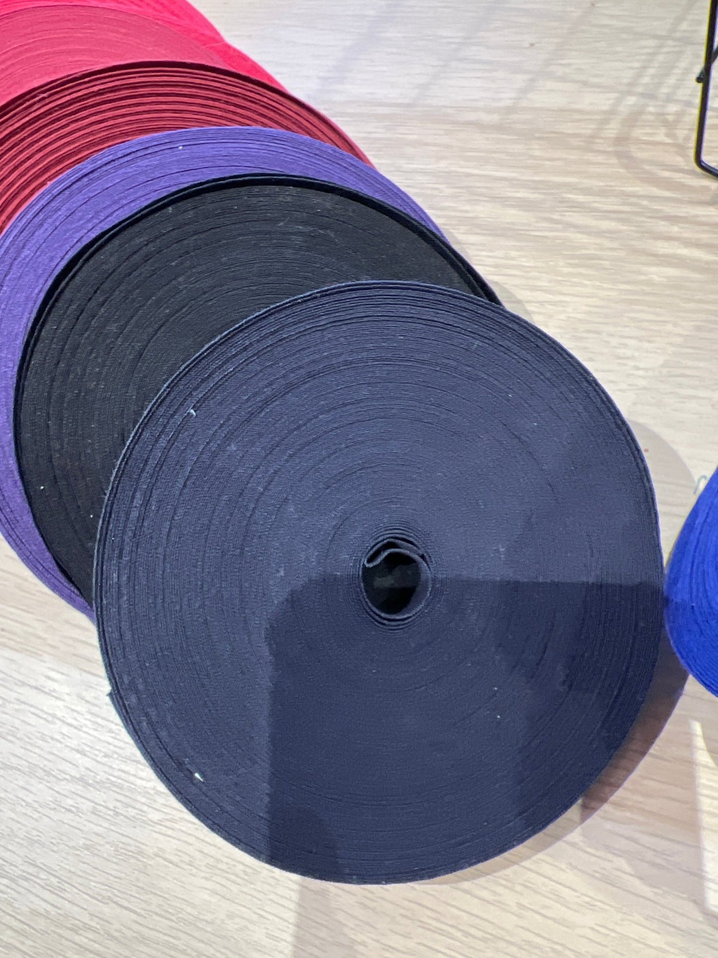 10mm 100%cotton bias binding - Violet Elizabeth - Haberdashery