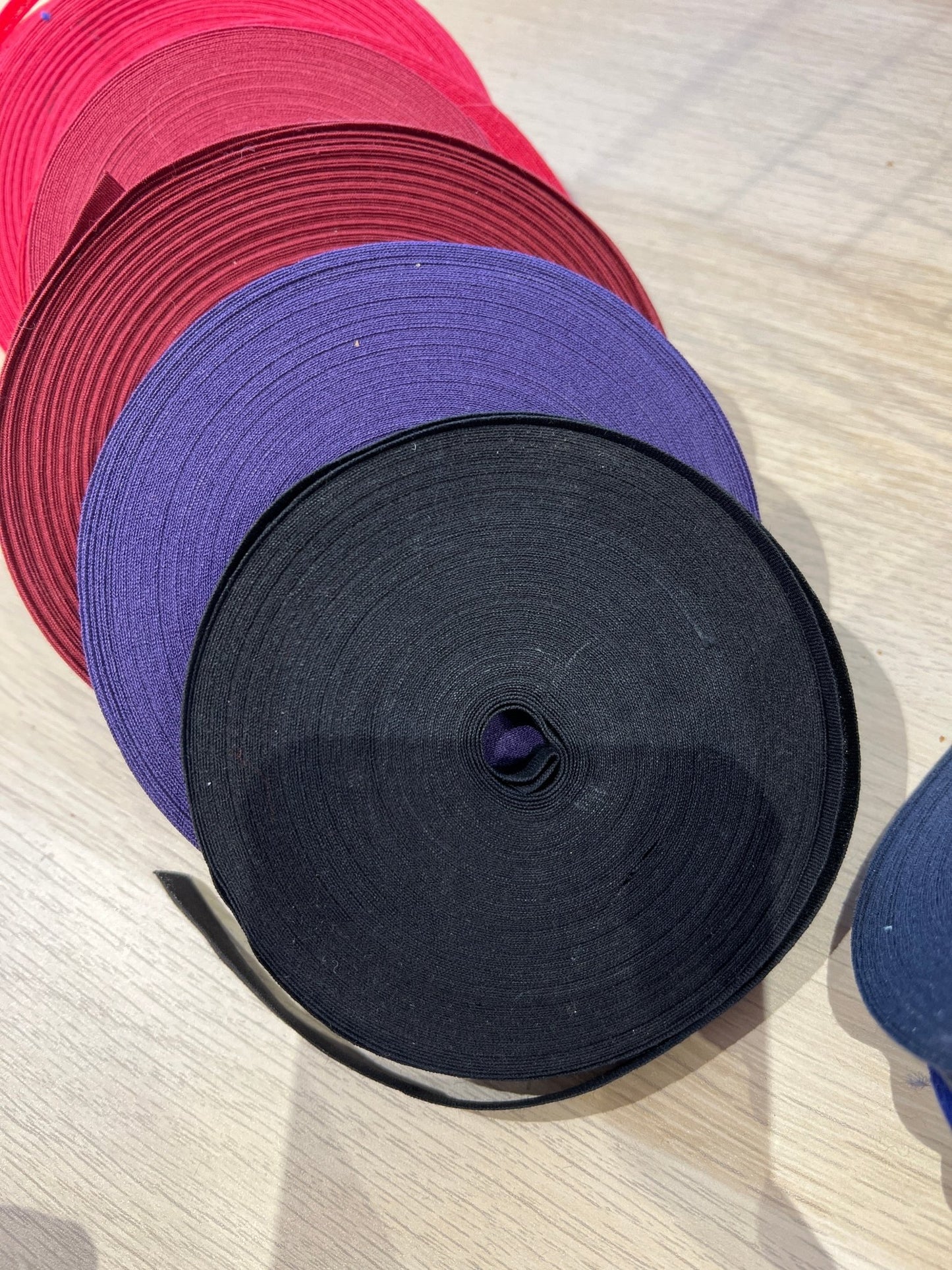 10mm 100%cotton bias binding - Violet Elizabeth - Haberdashery