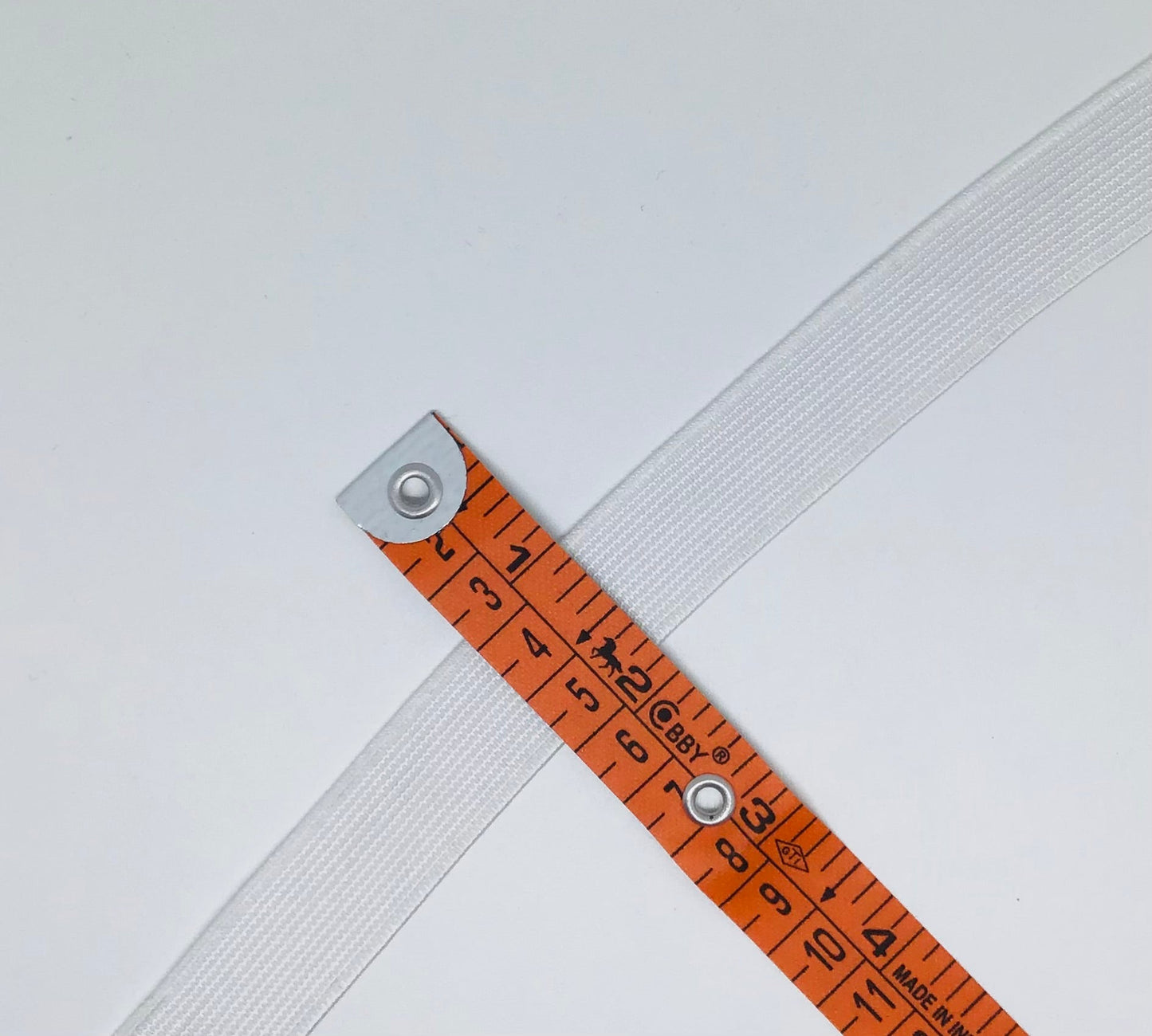 10mm elastic white' - Violet Elizabeth - Haberdashery