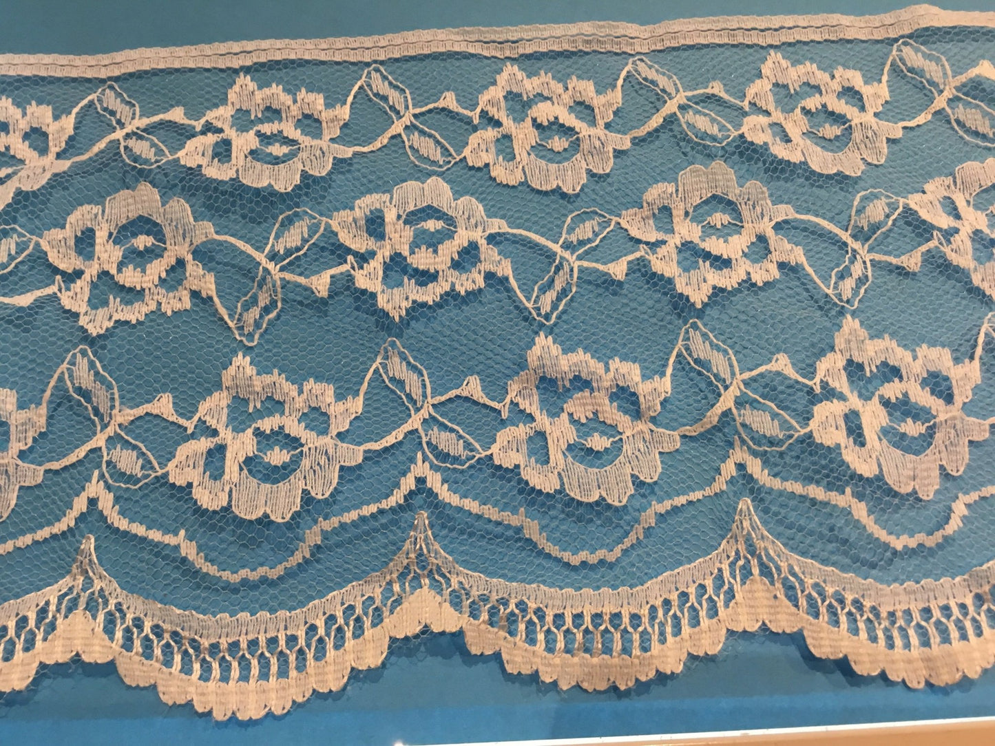 125mm White Lace - Violet Elizabeth - Haberdashery