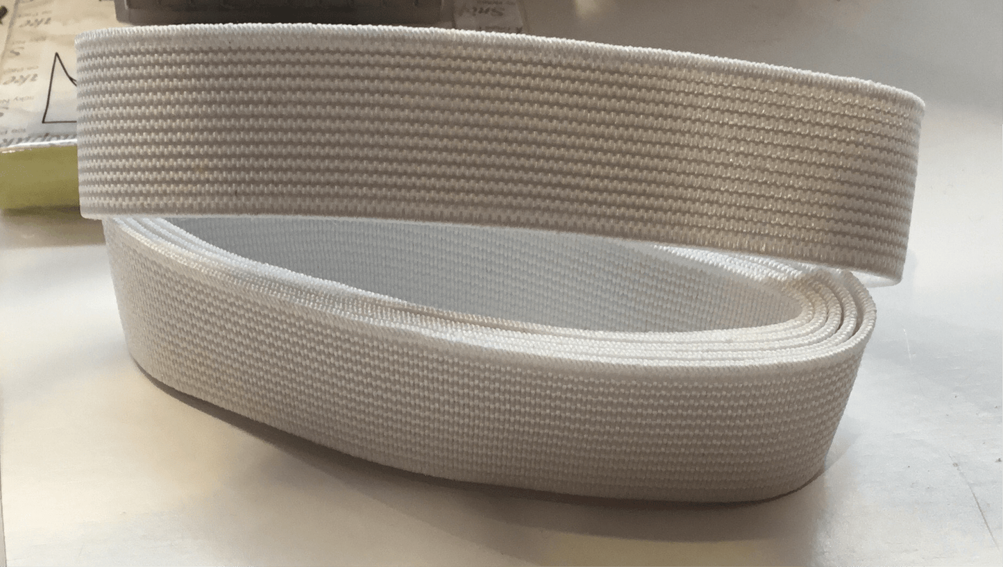 20mm elastic white - Violet Elizabeth - Haberdashery