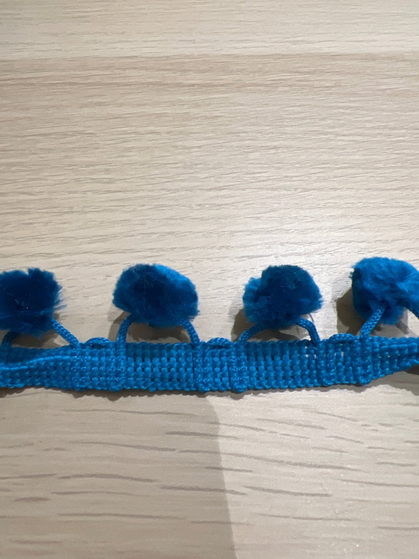 28mm PomPom trim - Violet Elizabeth - Haberdashery
