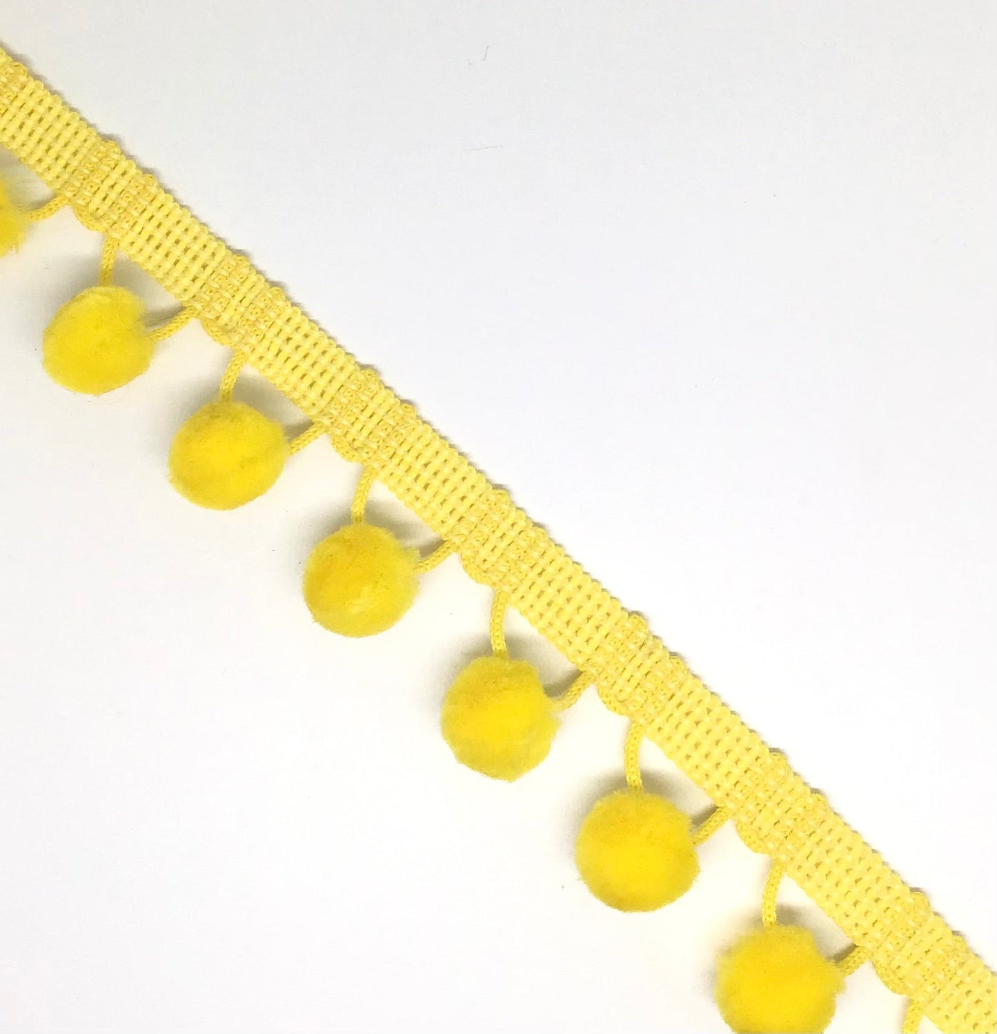 28mm PomPom trim - Violet Elizabeth - Haberdashery