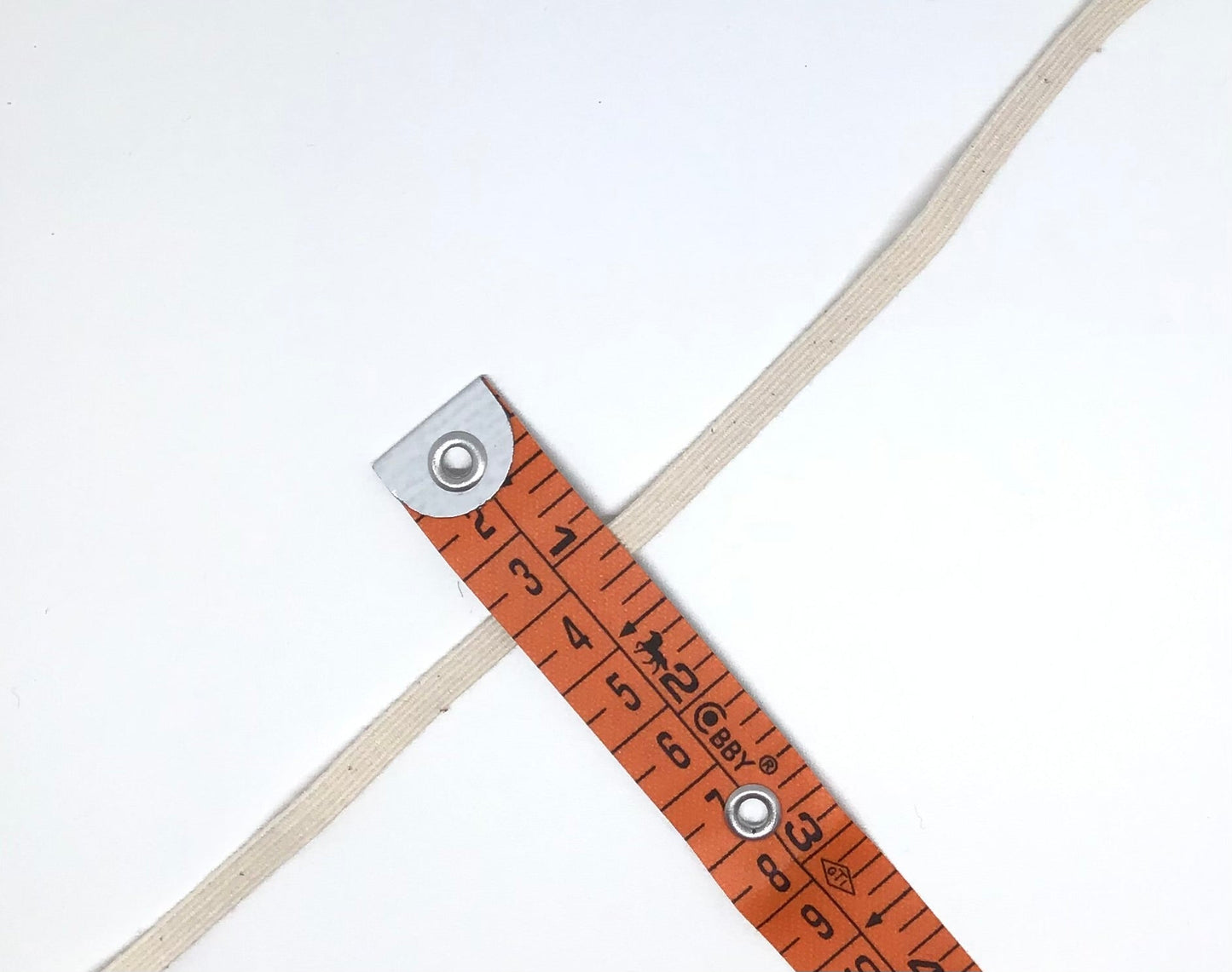 5mm bio elastic white - Violet Elizabeth - Haberdashery