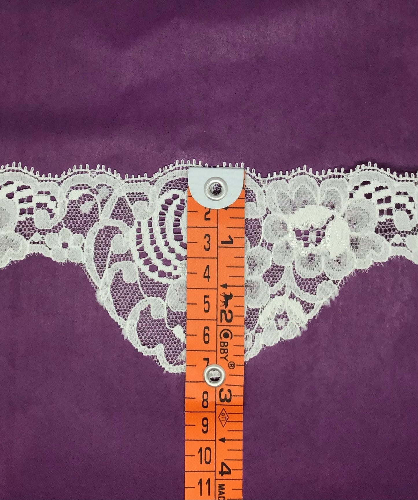 75mm Off White Lace - Violet Elizabeth - Haberdashery