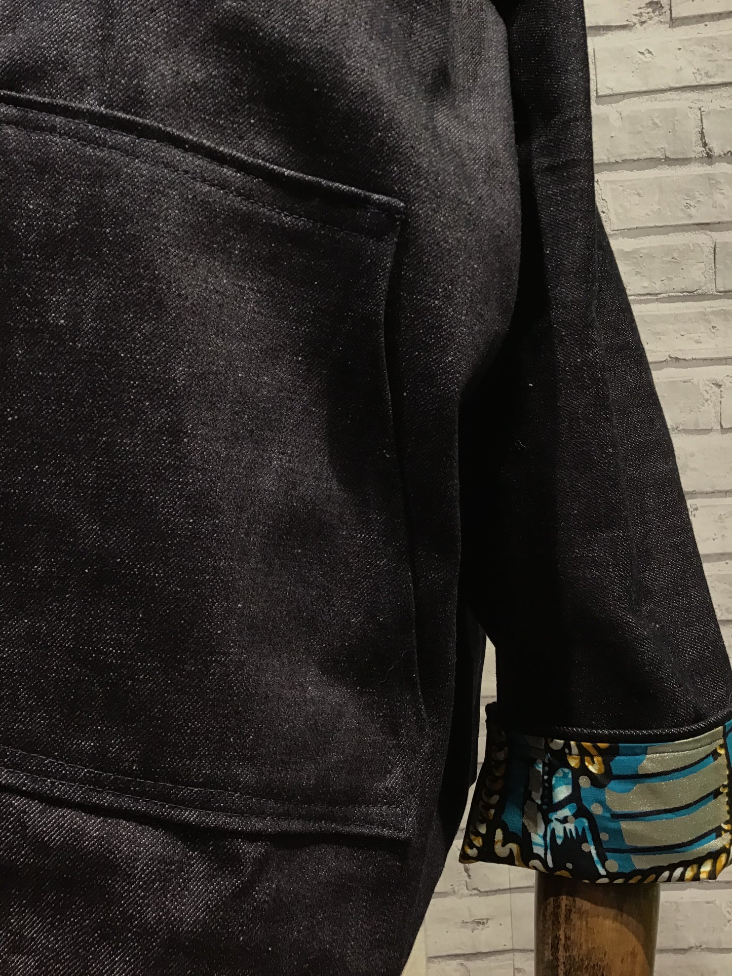 Shoreline Beats Denim Jacket - Violet Elizabeth