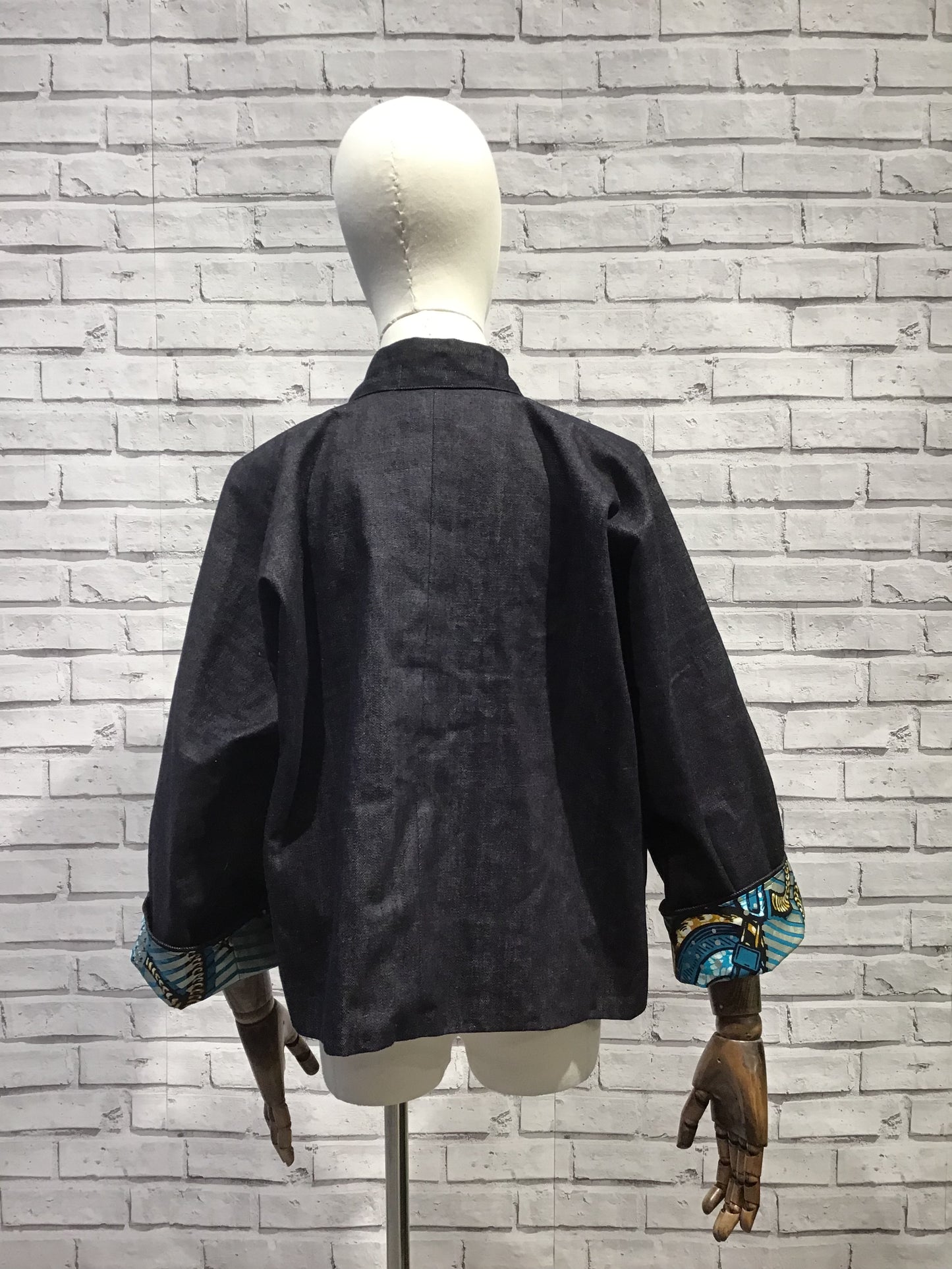 Shoreline Beats Denim Jacket - Violet Elizabeth
