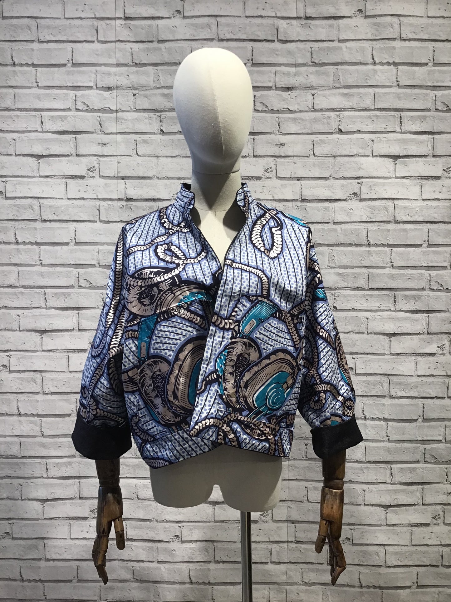 Electric Beats Denim Jacket - Violet Elizabeth