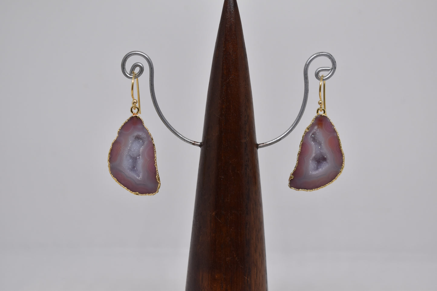 Geode Druzy Earrings available in a variety of fabulous colours - Violet Elizabeth