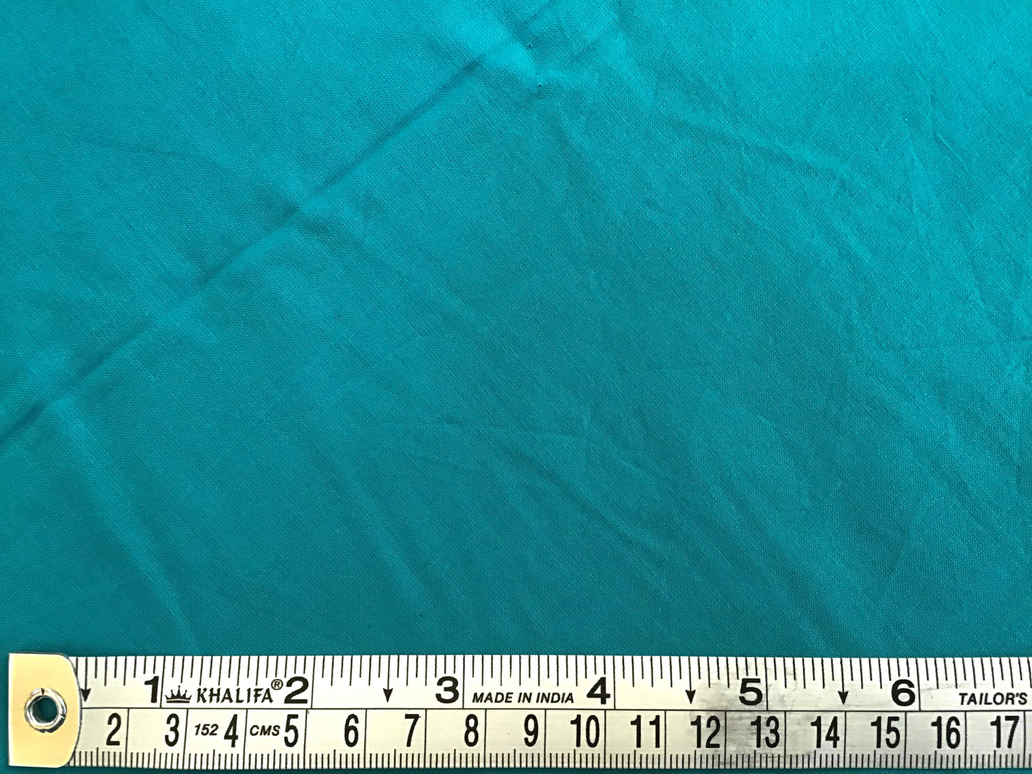 Bright blue Plain coloured Fabric 100% Cotton