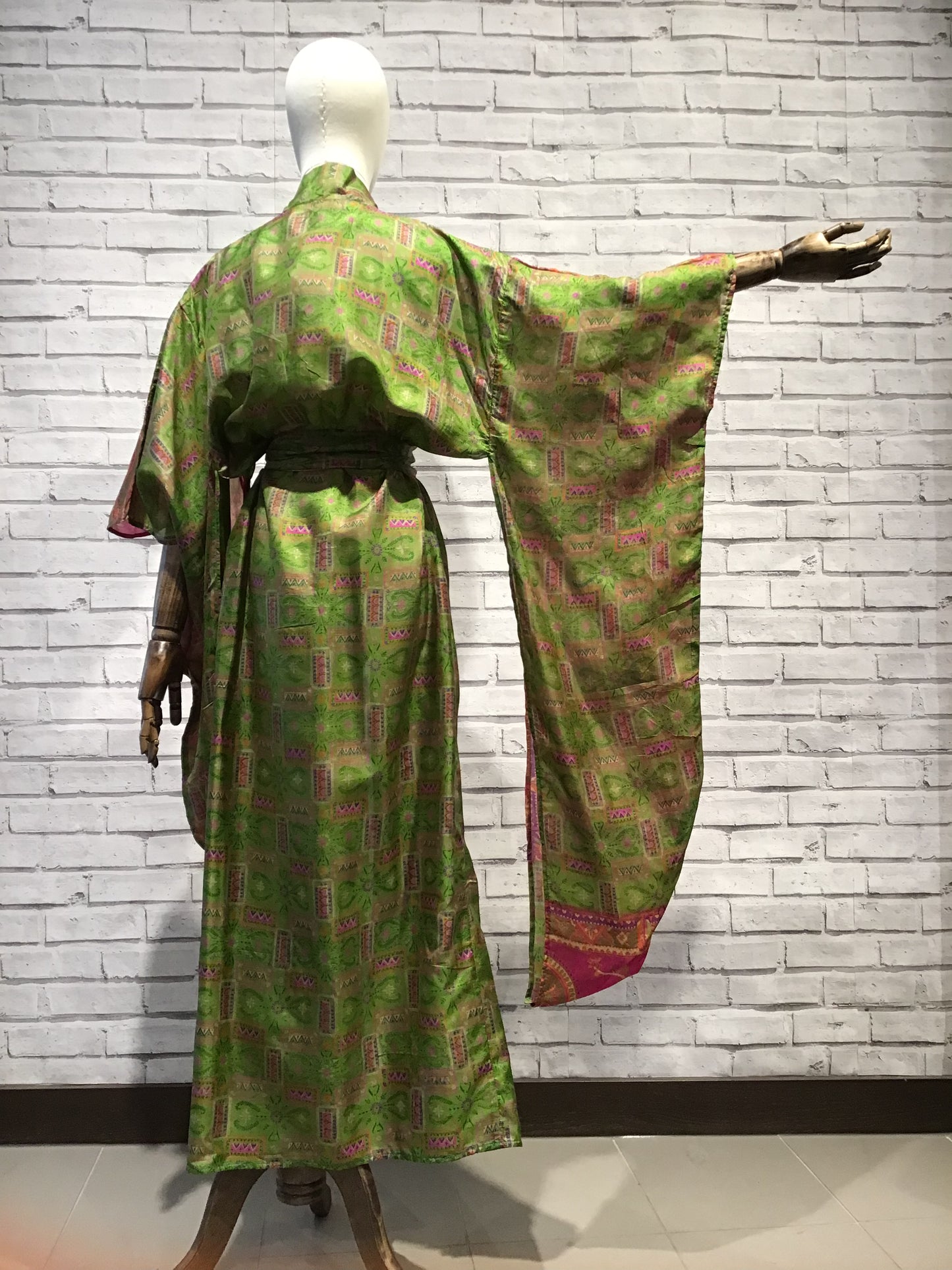 Garden of Angels Silk Kimono - Violet Elizabeth