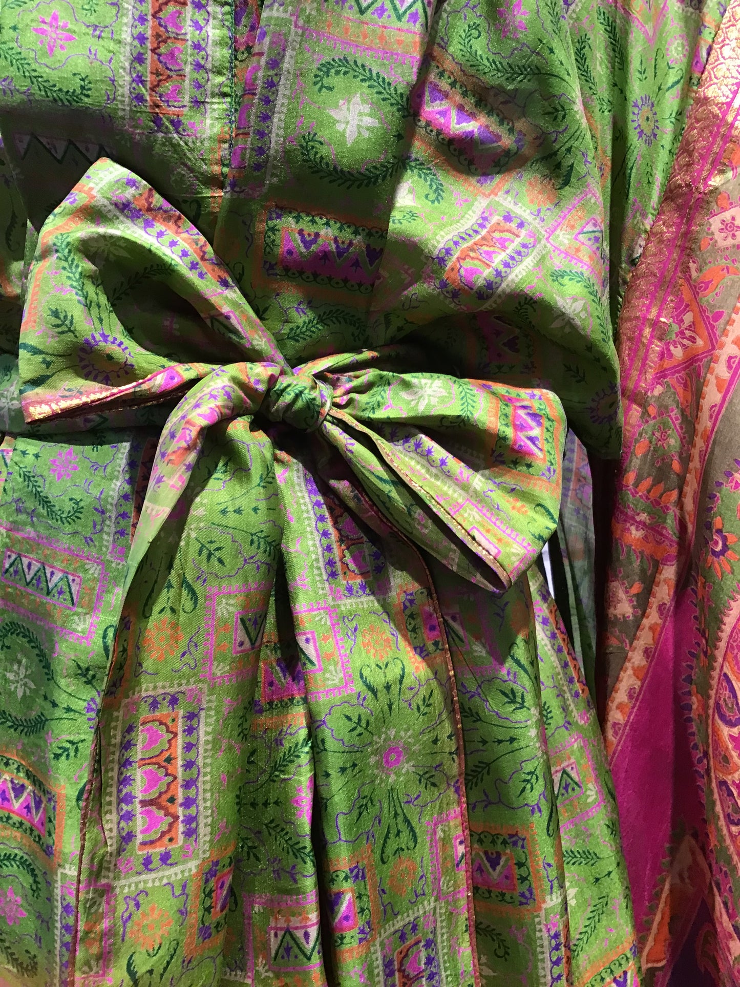 Garden of Angels Silk Kimono - Violet Elizabeth