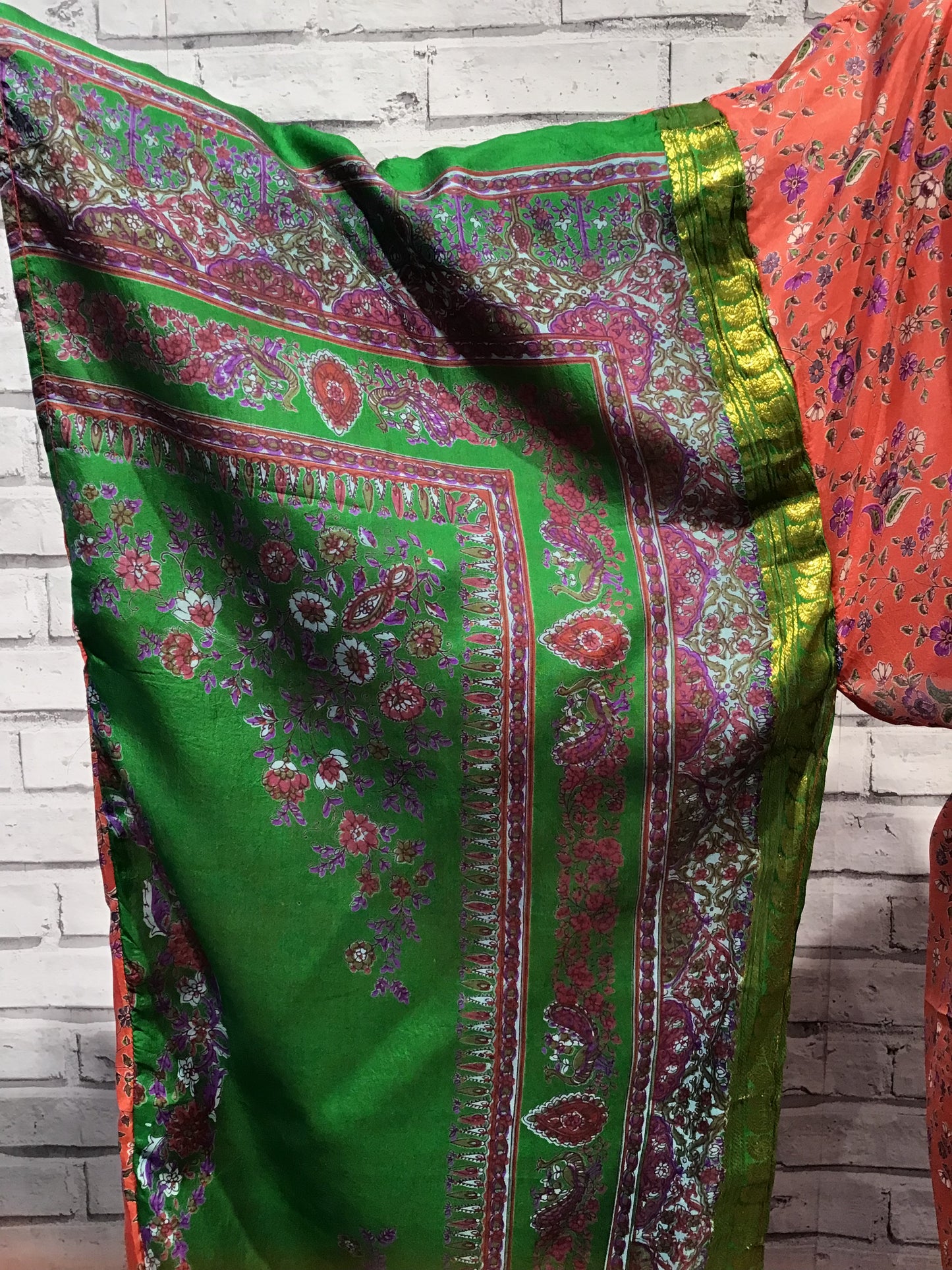Divine Harappa Silk Kimono - Violet Elizabeth