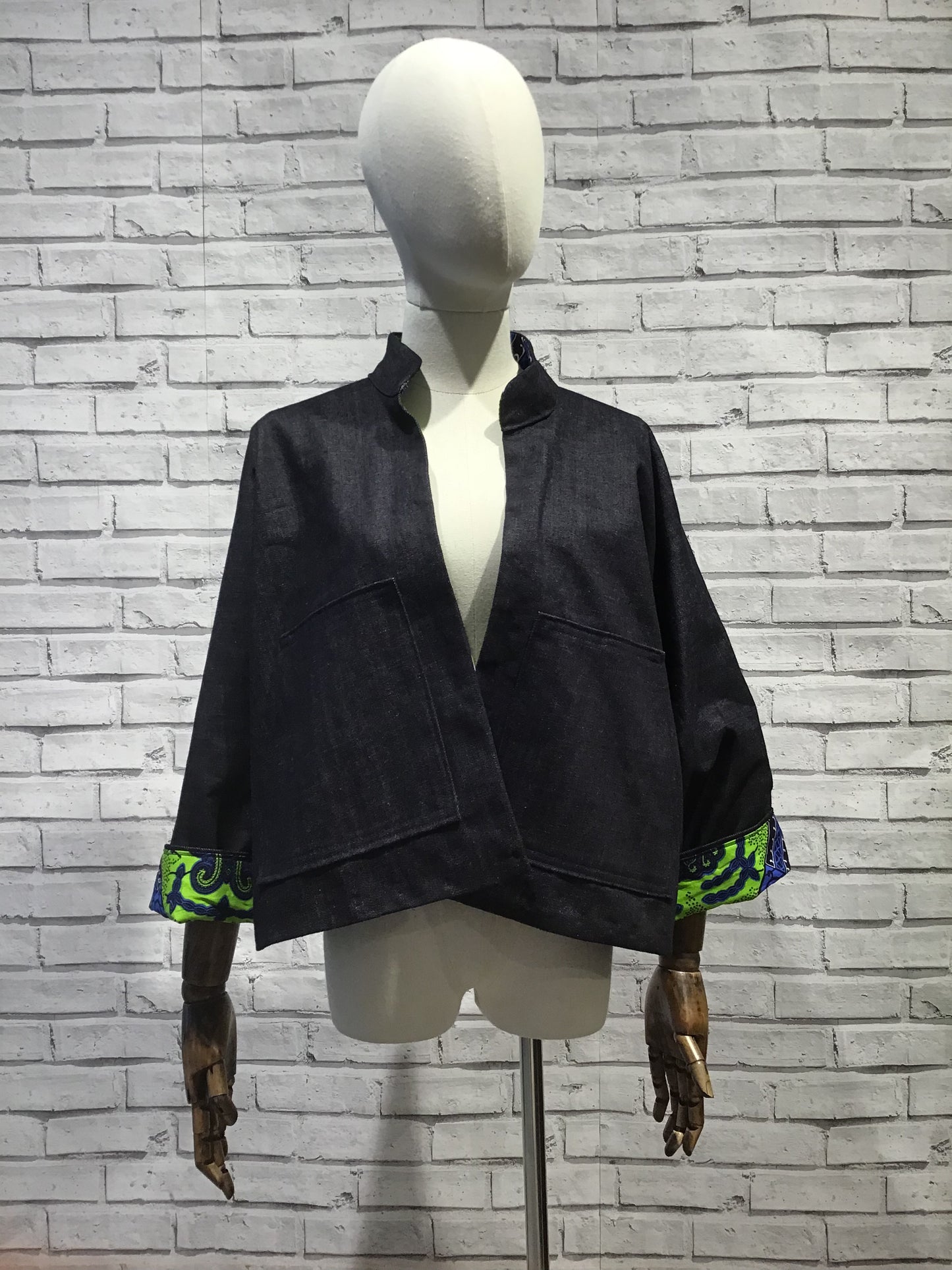 Swallows in Flight Denim Jacket - Violet Elizabeth