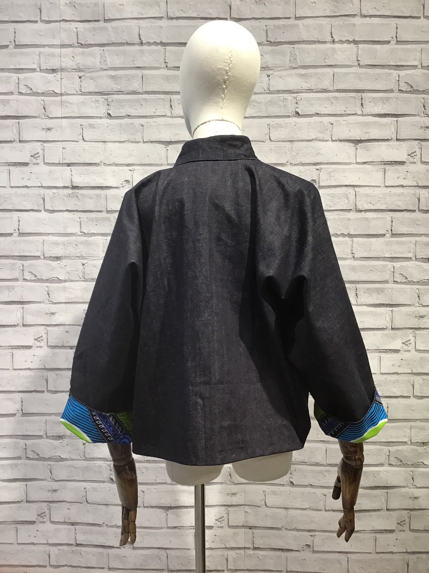 Swallows in Flight Denim Jacket - Violet Elizabeth