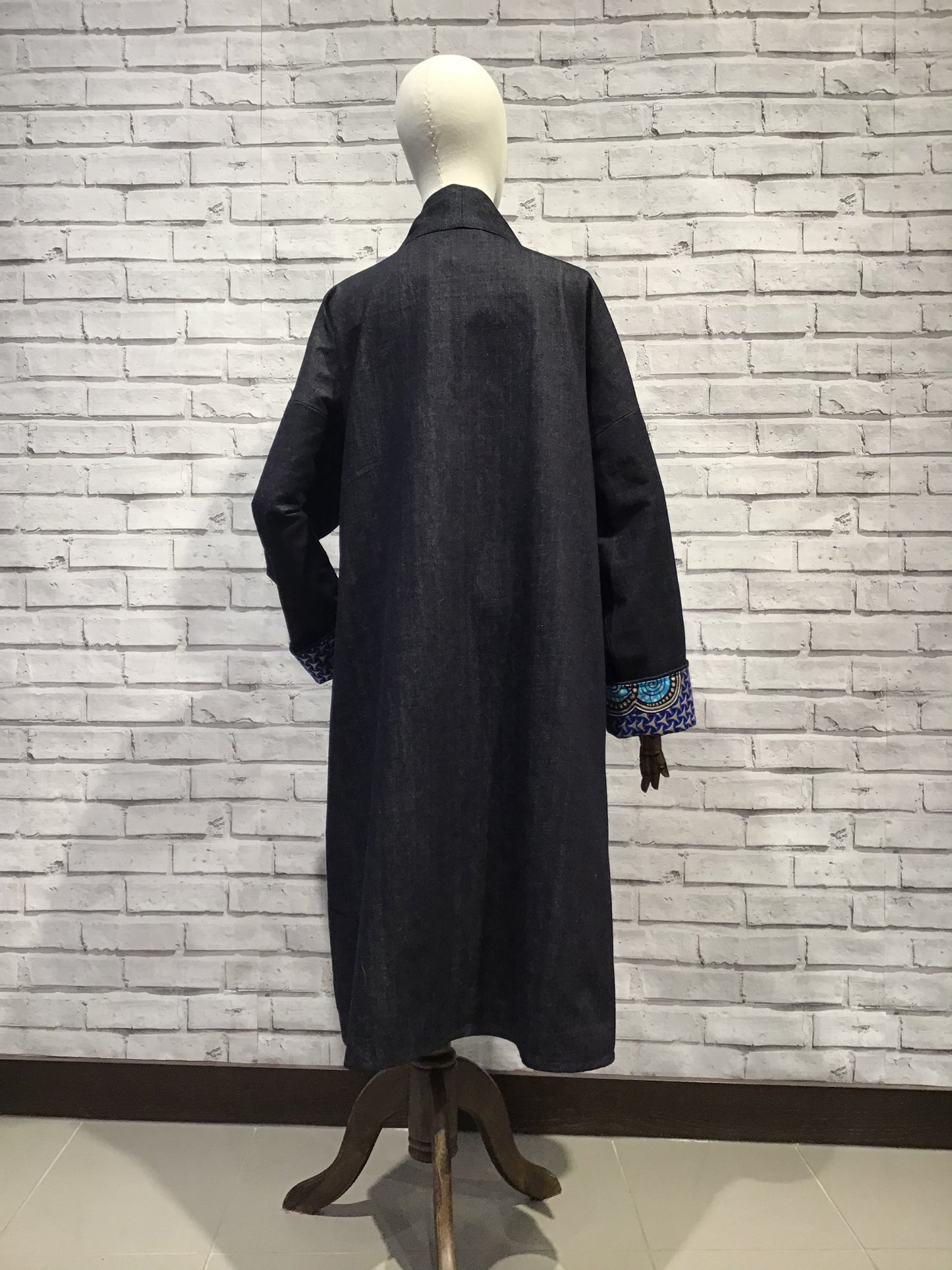 Burnished Wonder Denim Coat - Violet Elizabeth