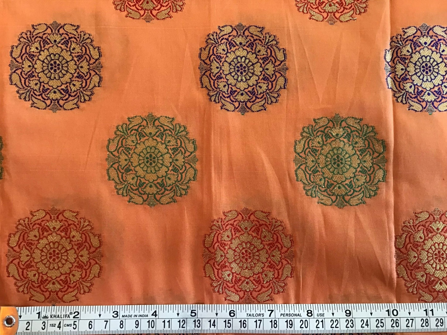 Banarasi silk brocade - Violet Elizabeth - Haberdashery