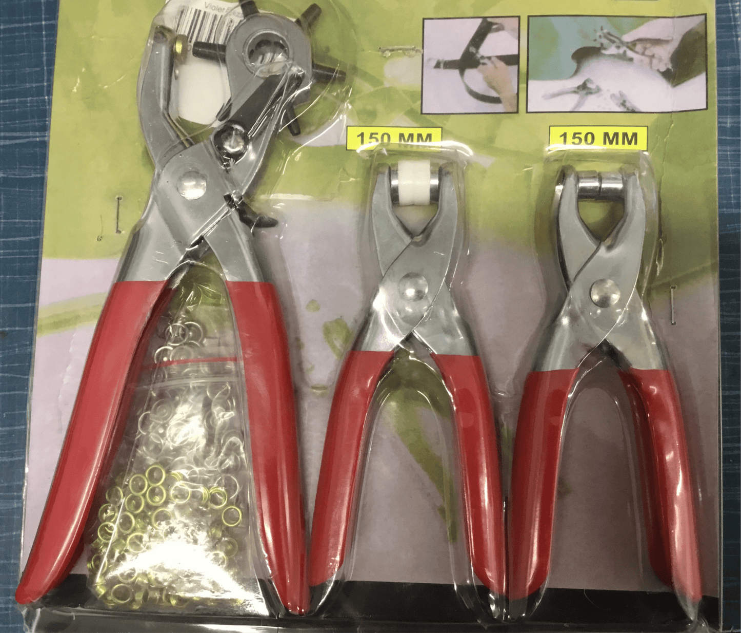 Belt press and rivet set - Violet Elizabeth - Haberdashery