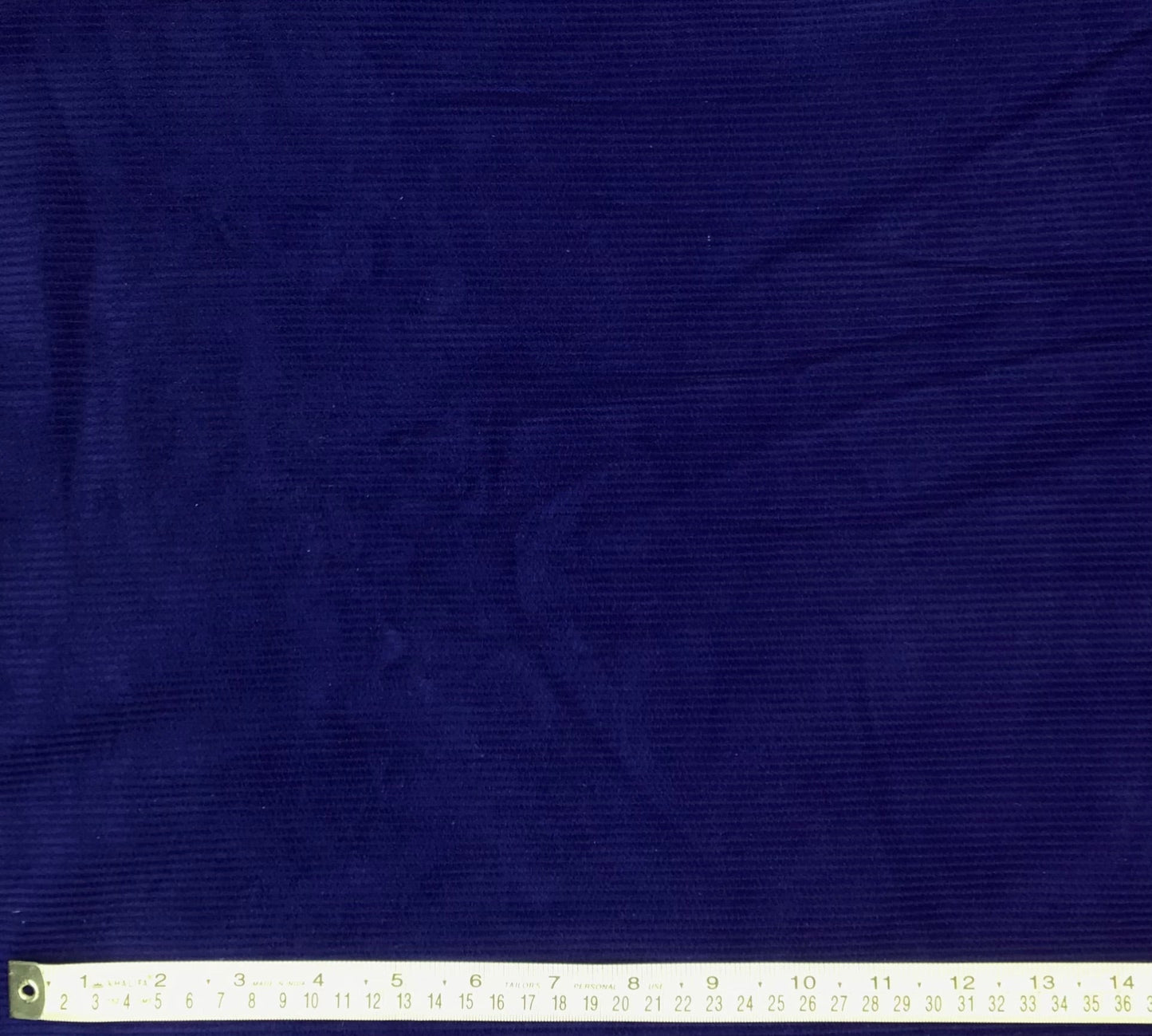 Blueberry cotton corduroy - Violet Elizabeth - Haberdashery