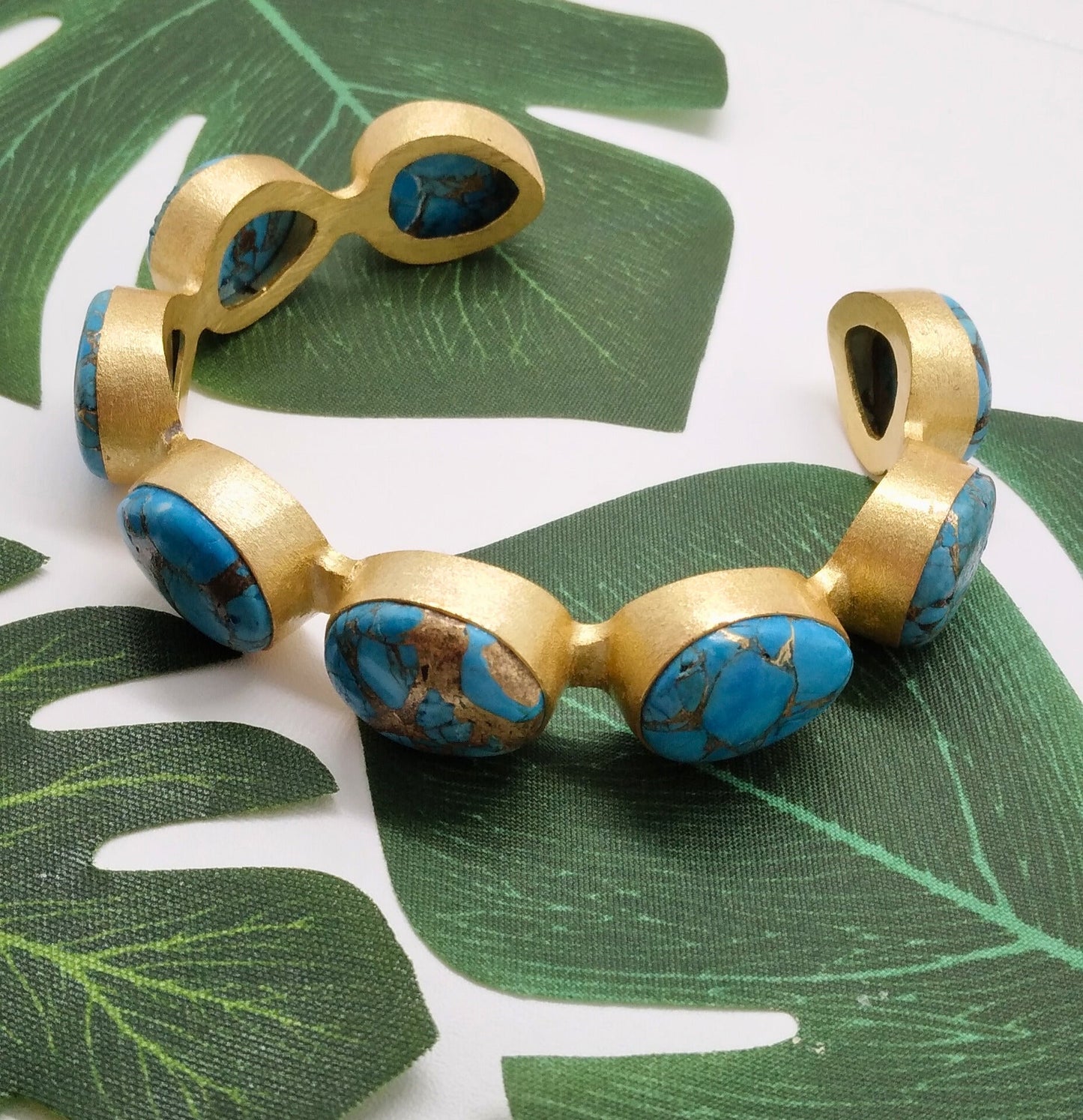 Bound Turquoise Bracelet - Violet Elizabeth - Jewellery
