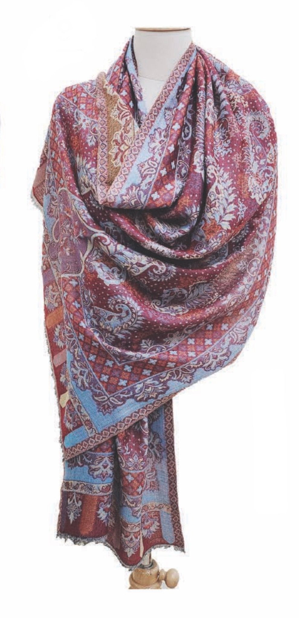 Cashmere Pashmina 9 - Violet Elizabeth - Apparel & Accessories