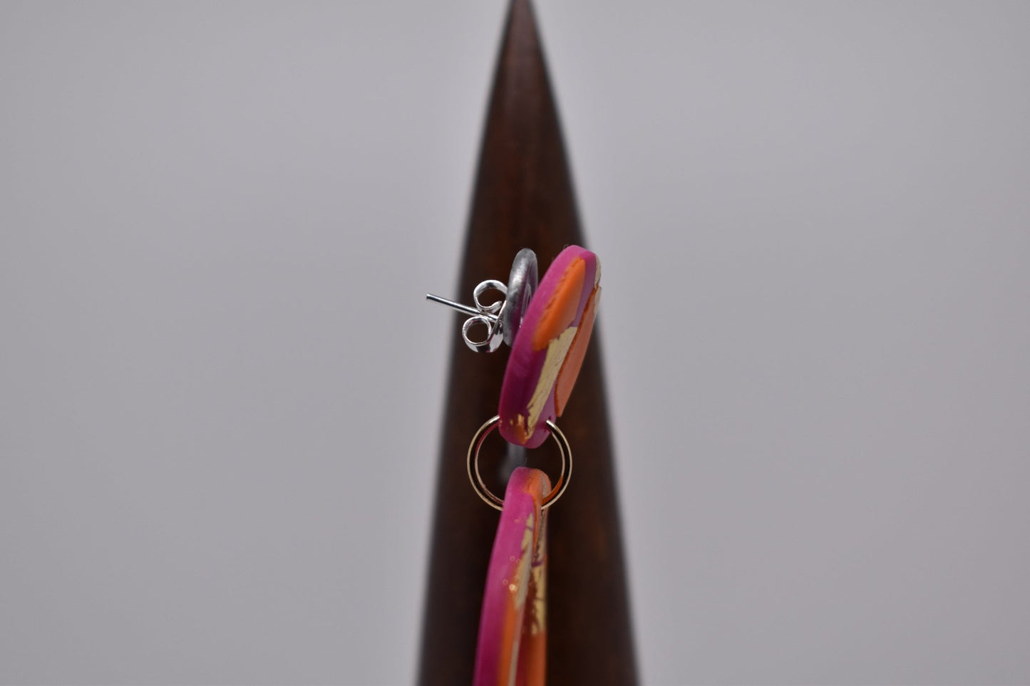 Desert Glow Large Hoop Earrings - Violet Elizabeth - Jewellery
