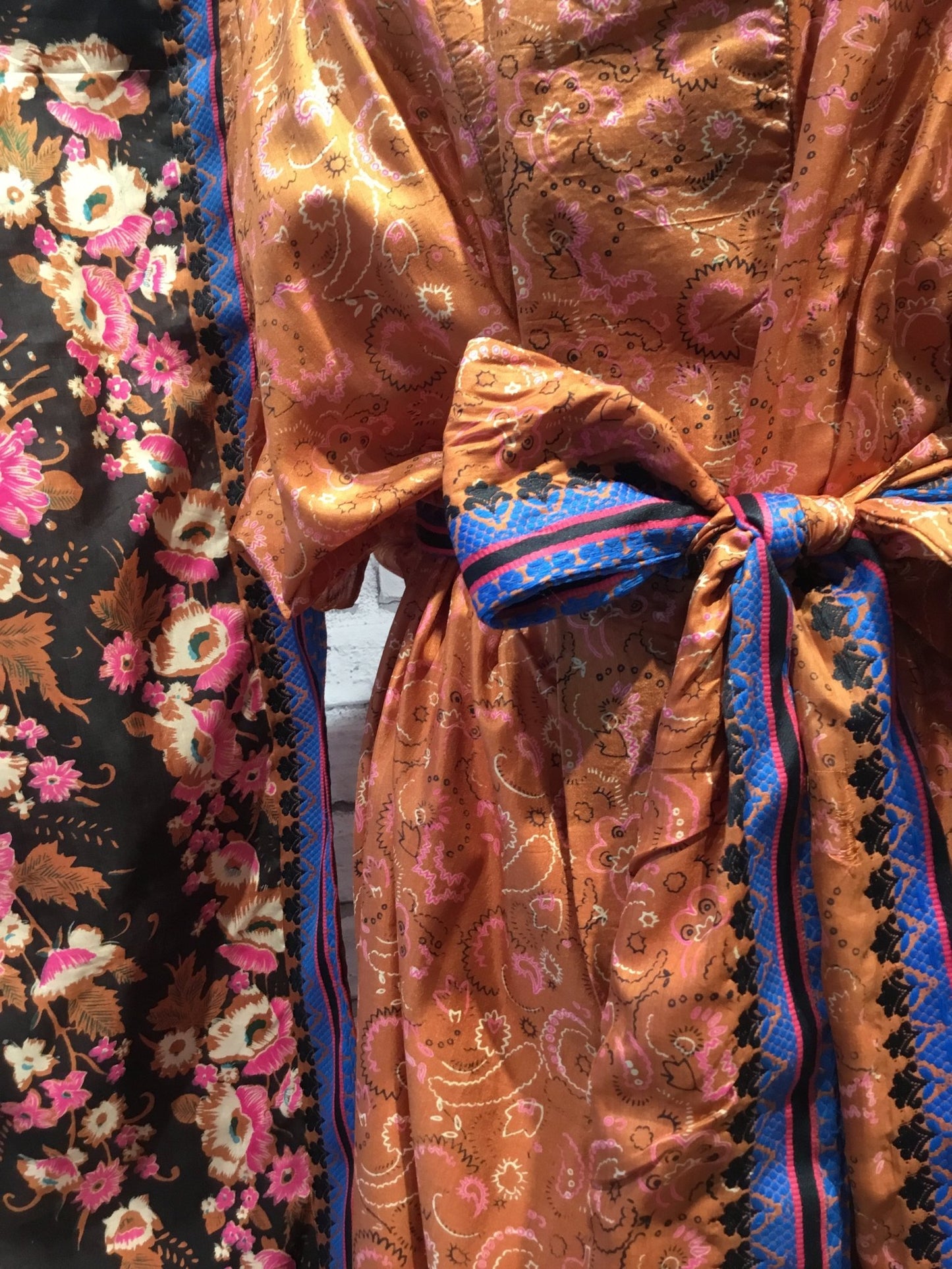 Dusky Coppertail Silk Kimono - Violet Elizabeth - Clothing