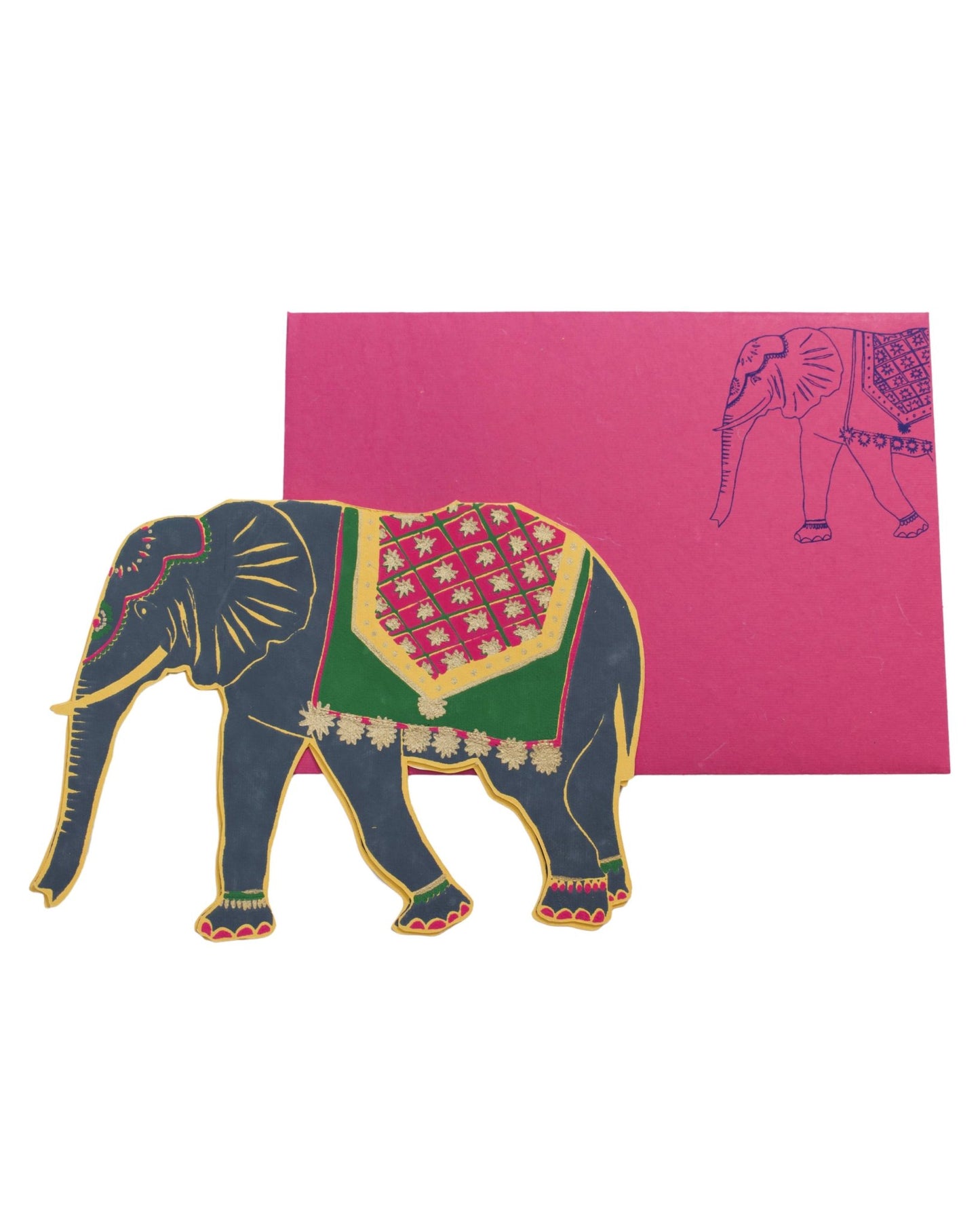 Elephant Greeting Card: C5 - Violet Elizabeth - Gift Cards