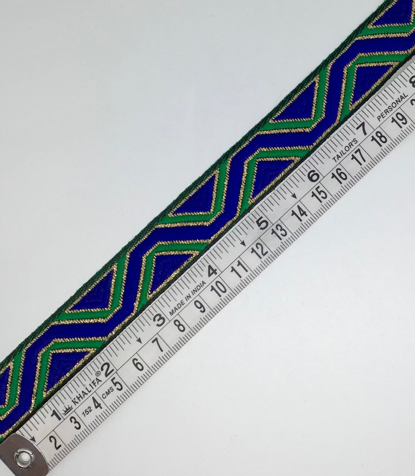 Embellished ribbon trim 20mm - Violet Elizabeth - Haberdashery