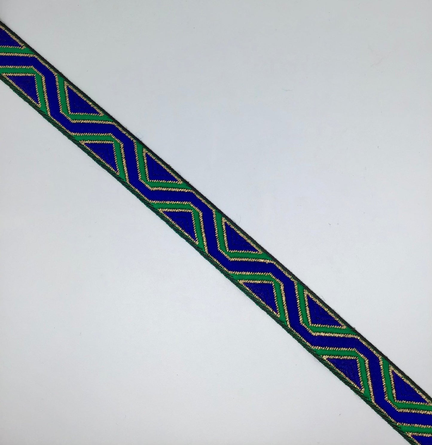 Embellished ribbon trim 20mm - Violet Elizabeth - Haberdashery