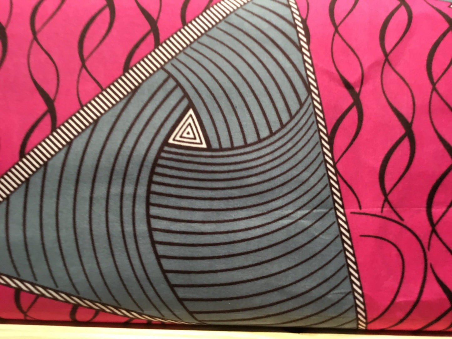 eye of the prism Wax print fabric - Violet Elizabeth - Haberdashery