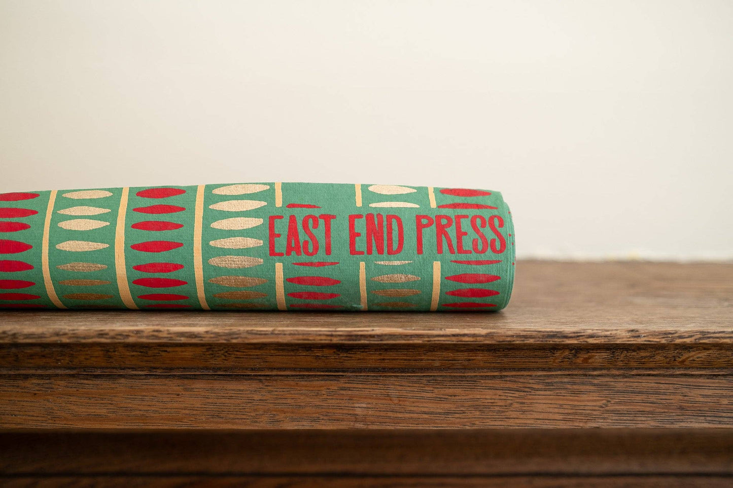 Festive Gift Wrap: Christmas Stripes - Violet Elizabeth -