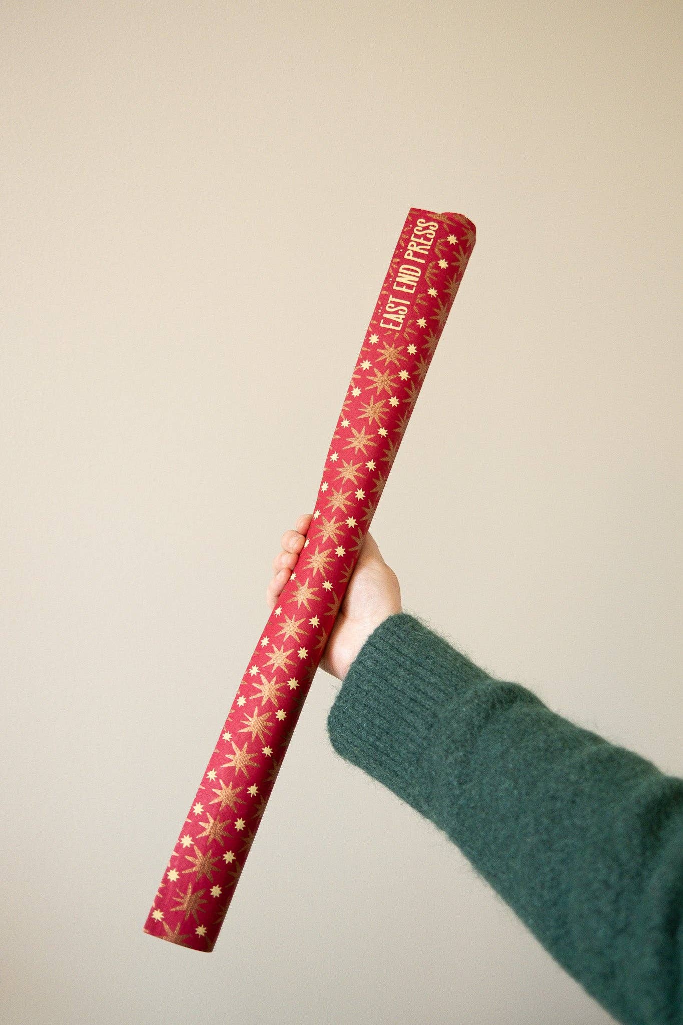 Festive Gift Wrap: Copper Sky - Violet Elizabeth -