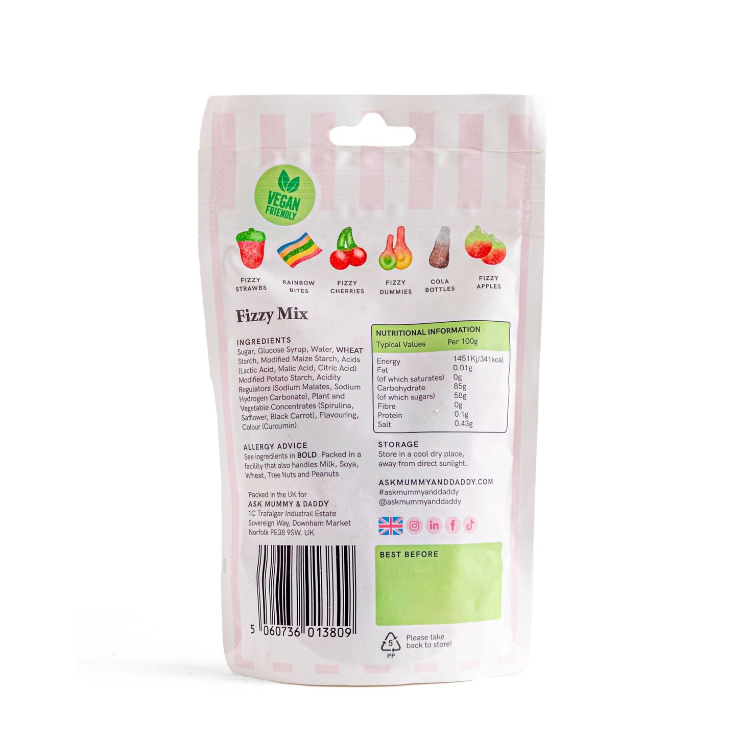 Fizzy Mix! Pouch - Violet Elizabeth -
