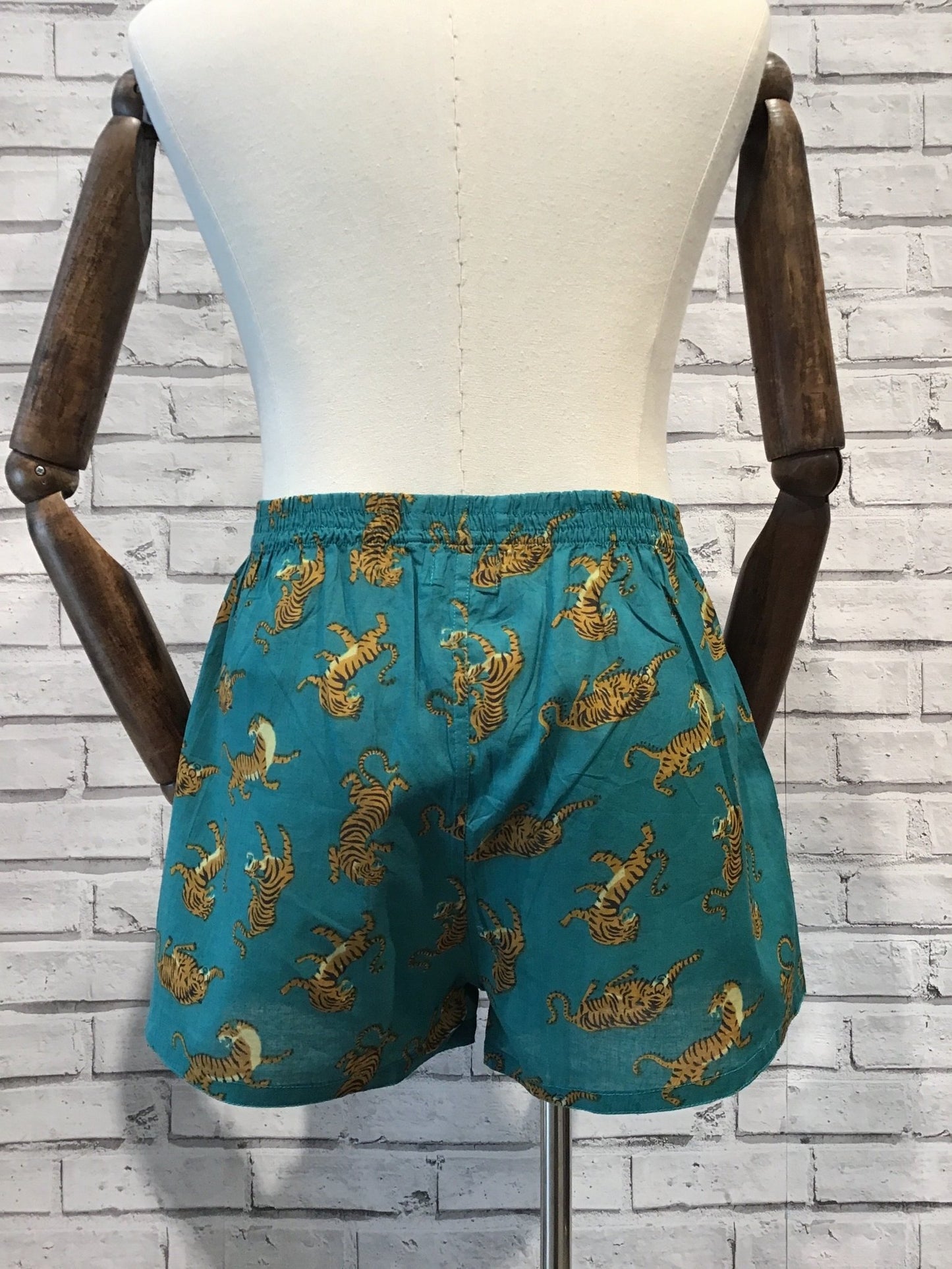 Flying Tigers cotton boxer shorts - Violet Elizabeth - Clothing