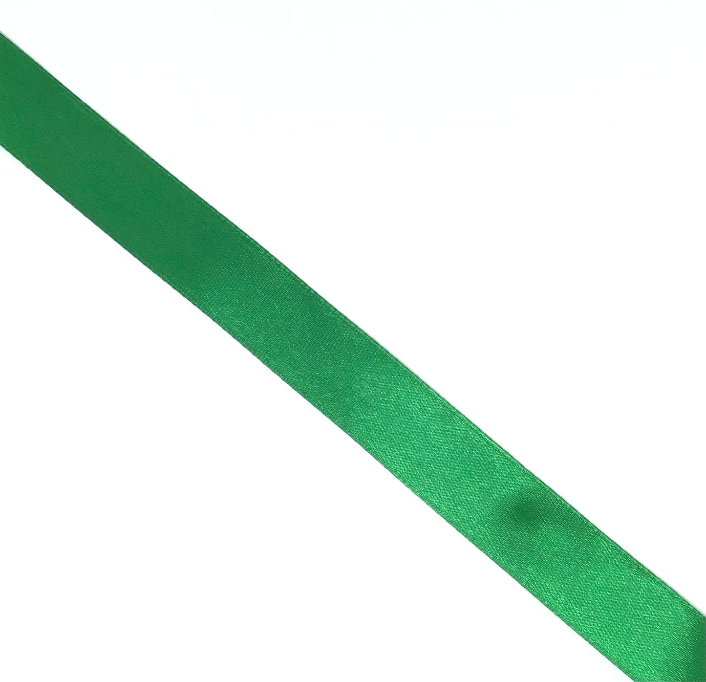 Green ribbon. 15m reel - Violet Elizabeth - Haberdashery