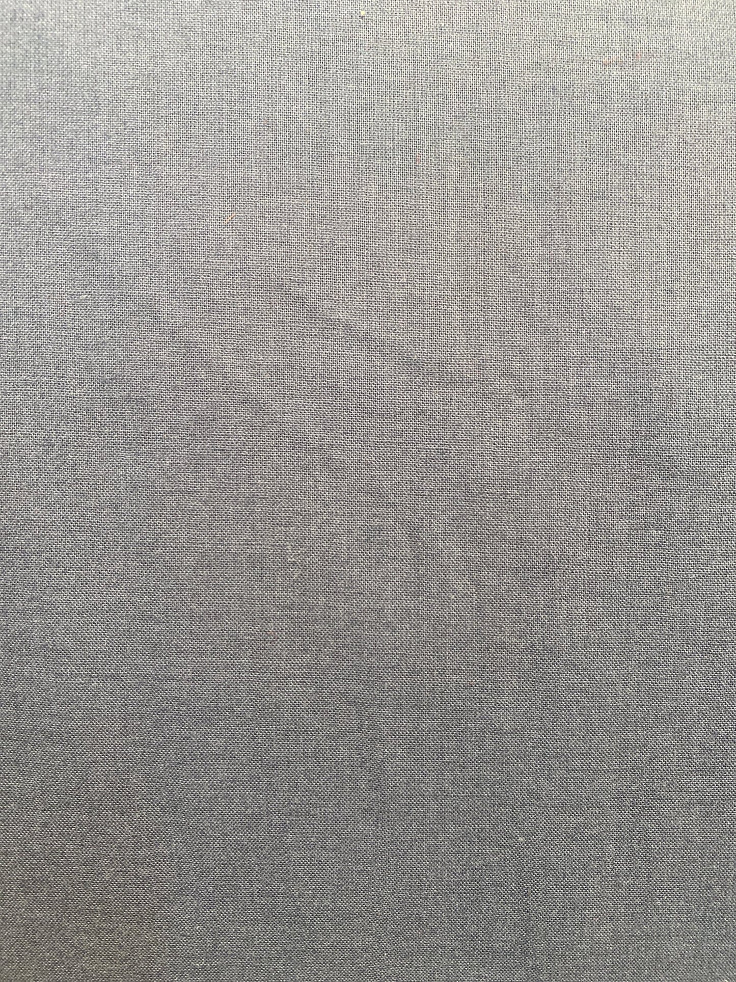 Grey charcole coloured Fabric 100% Cotton - Violet Elizabeth - Haberdashery