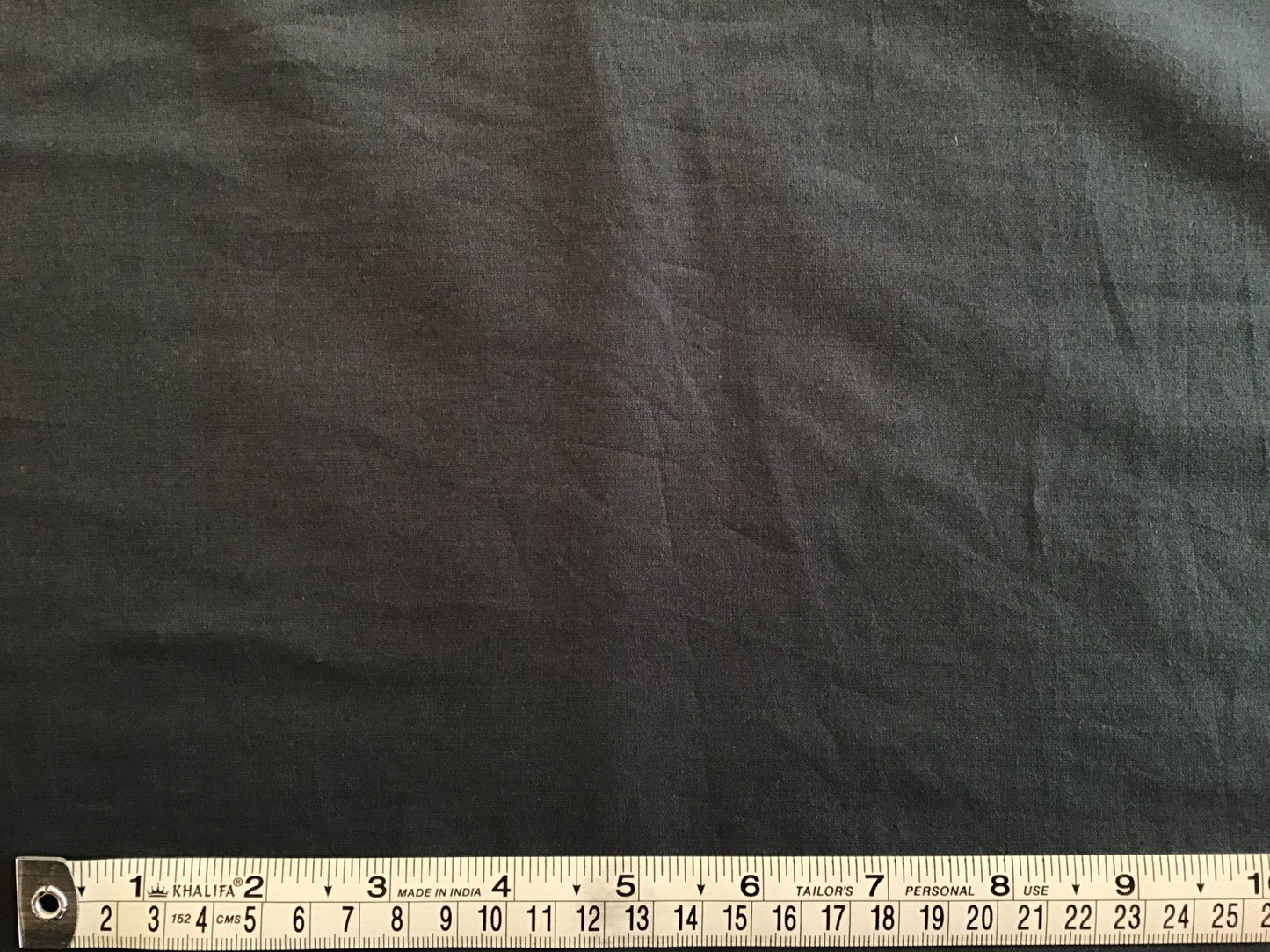Grey charcole coloured Fabric 100% Cotton - Violet Elizabeth - Haberdashery