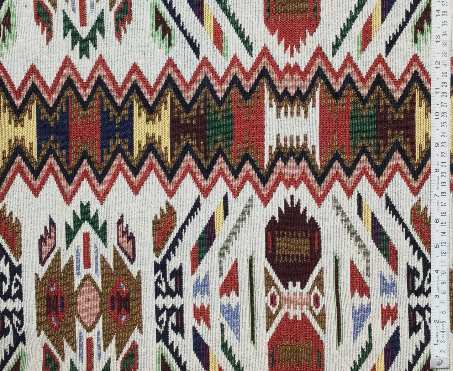 Hand loom tapestry type fabric. - Violet Elizabeth - Haberdashery