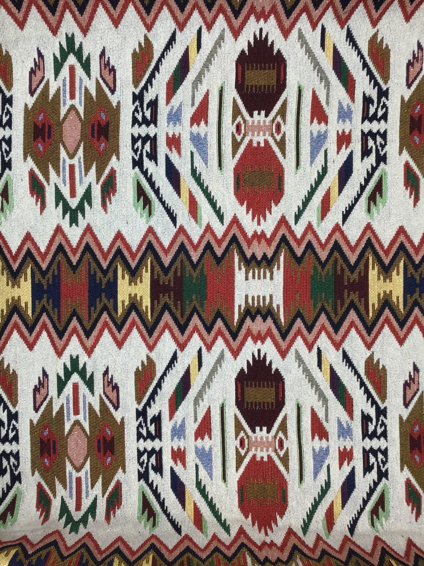 Hand loom tapestry type fabric. - Violet Elizabeth - Haberdashery