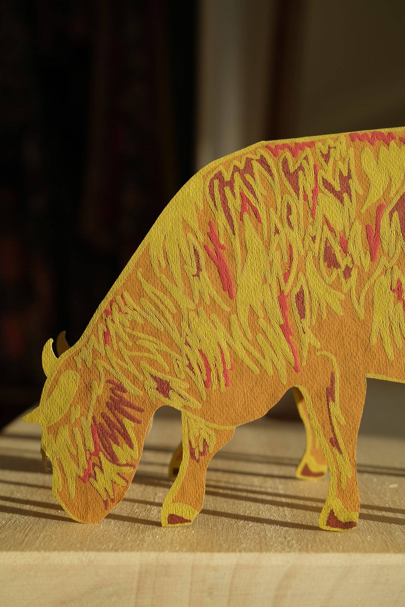 Highland Cow Greeting Card: C5 - Violet Elizabeth - Gift Cards