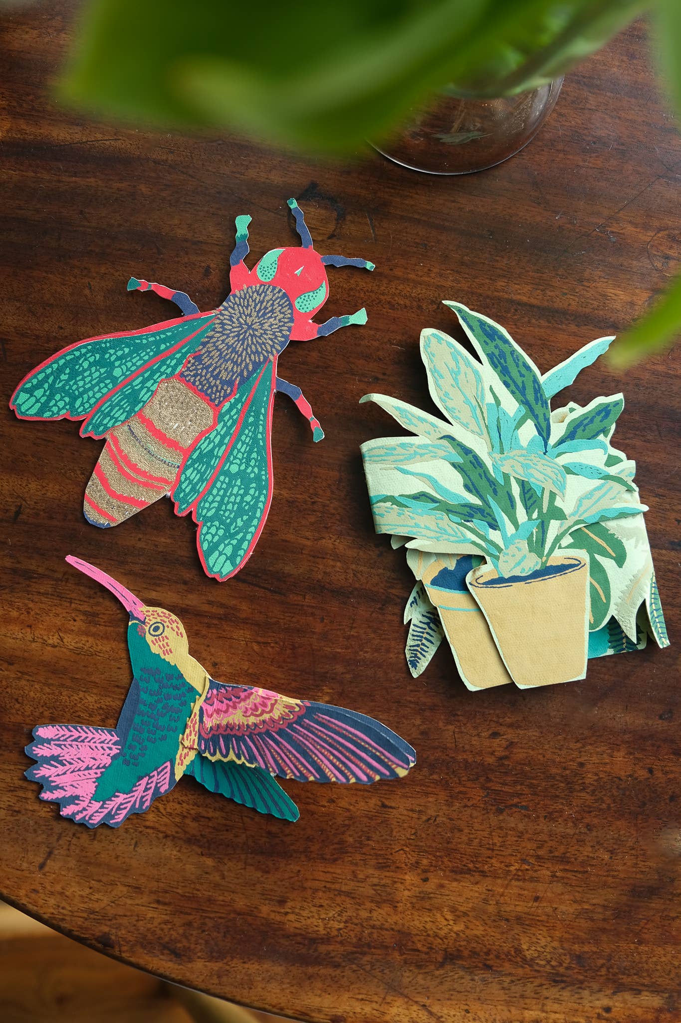 Hummingbird Greeting Card - Violet Elizabeth - Gift Cards