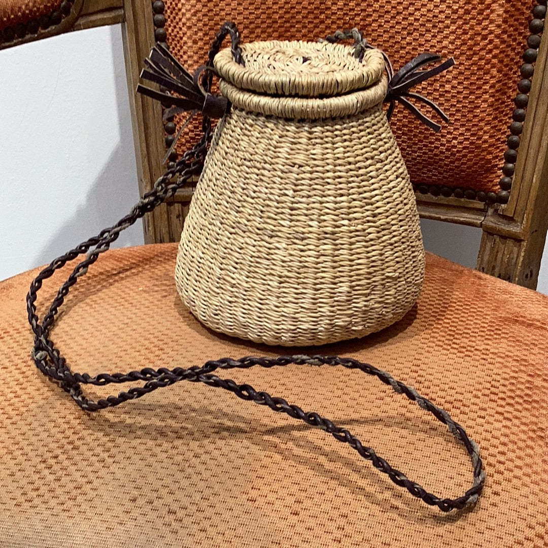 Mini Handbag basket - Violet Elizabeth
