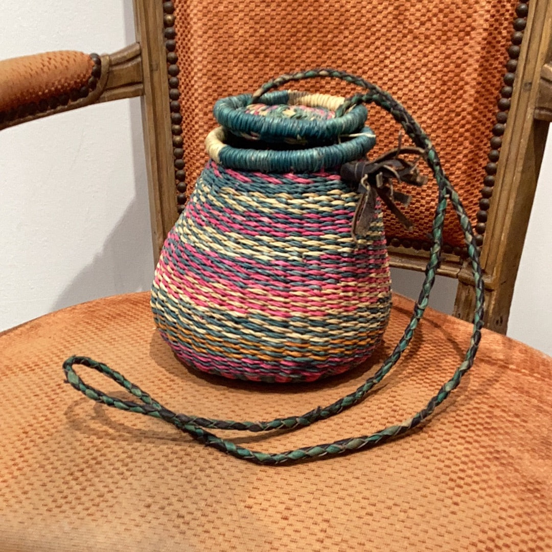 Mini Handbag basket - Violet Elizabeth