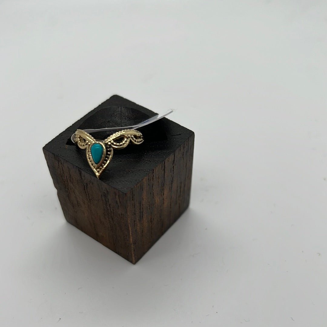 Jasmins Tiara Brass Ring - Violet Elizabeth - Jewellery