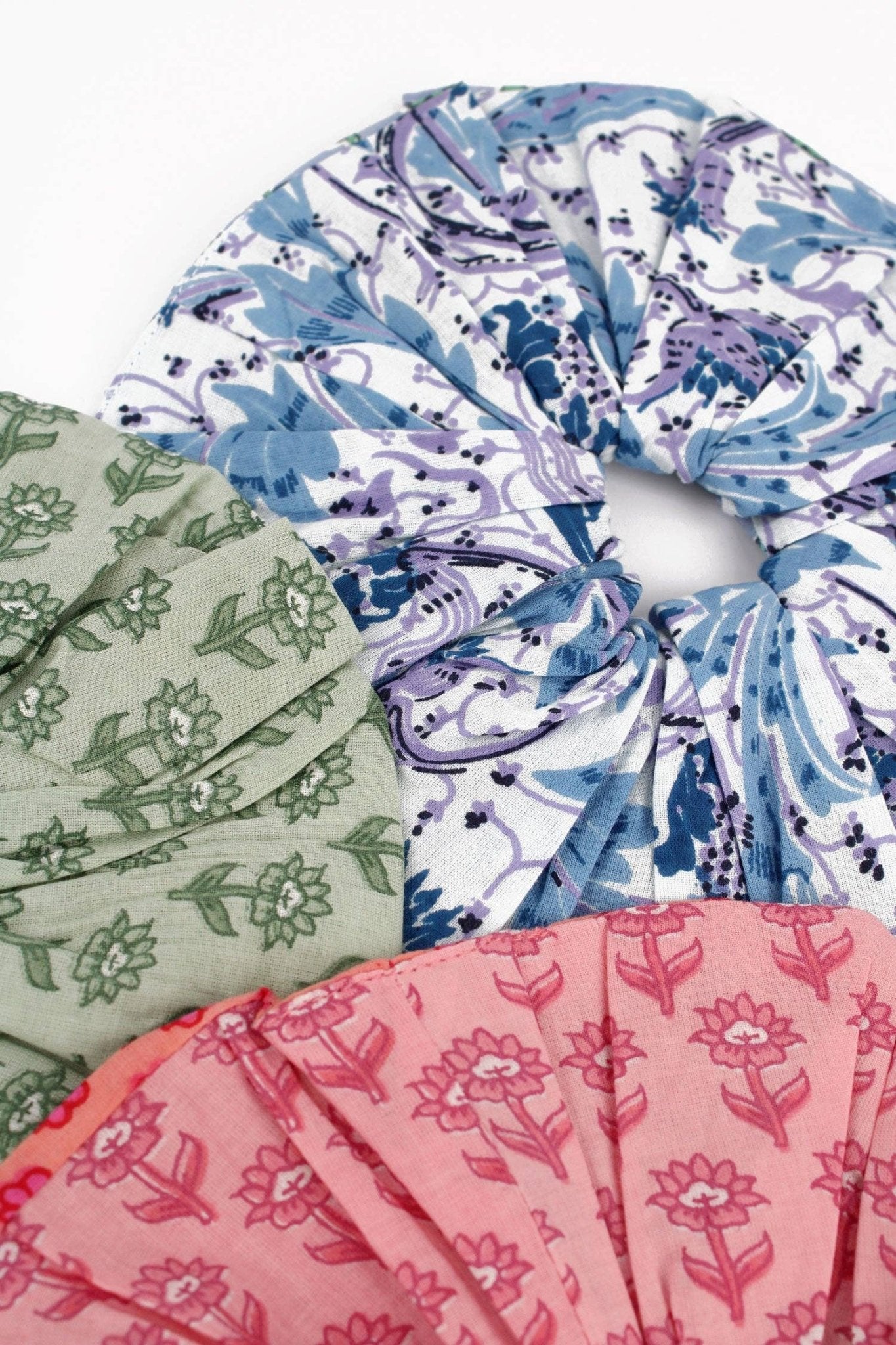 LARGE SCRUNCHIES - PACK OF 3 - Violet Elizabeth -