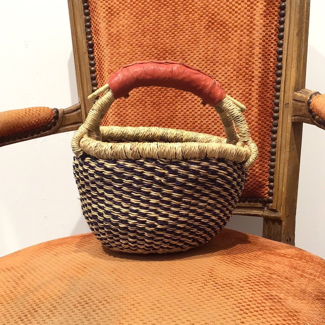 Mini round basket - Violet Elizabeth - Baskets