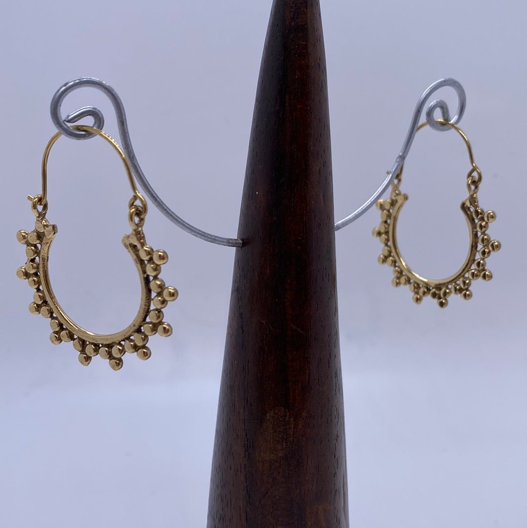 Oh Balls hoop earrings - Violet Elizabeth - Jewellery