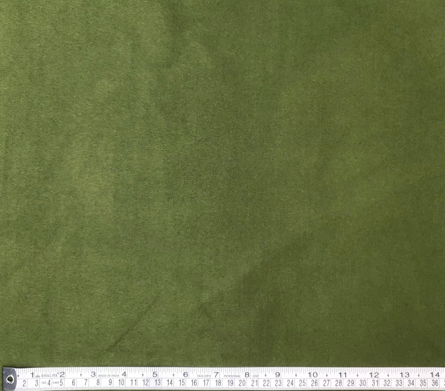 Olive green Recycled polyester & wool coating - Violet Elizabeth - Haberdashery