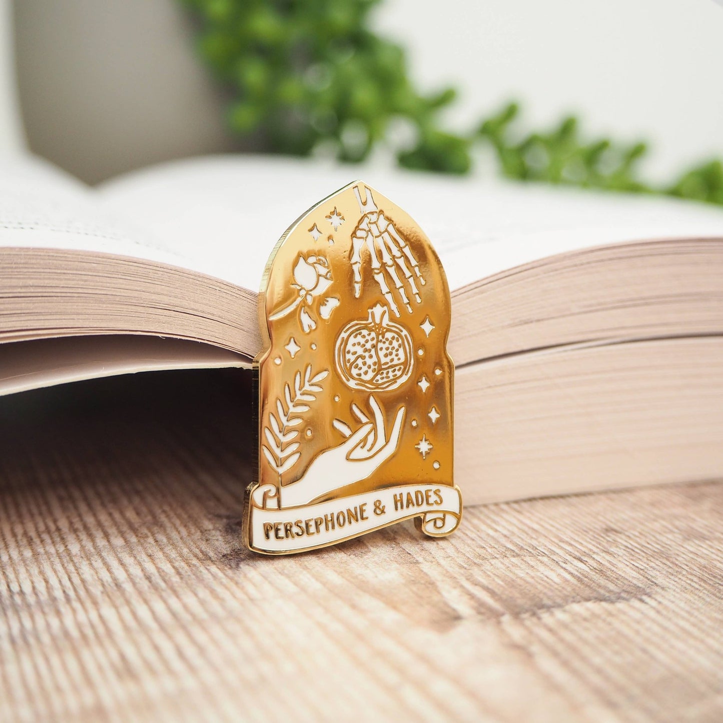 Persephone and Hades Enamel Pin - Greek Mythology Collection - Violet Elizabeth -
